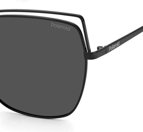POLAROID Women's PLD 4093/S Sunglasses, Black, 59