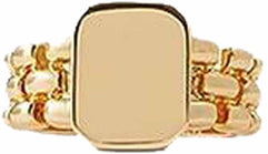 Aldo Womens Gold Patricia Ring Size 6