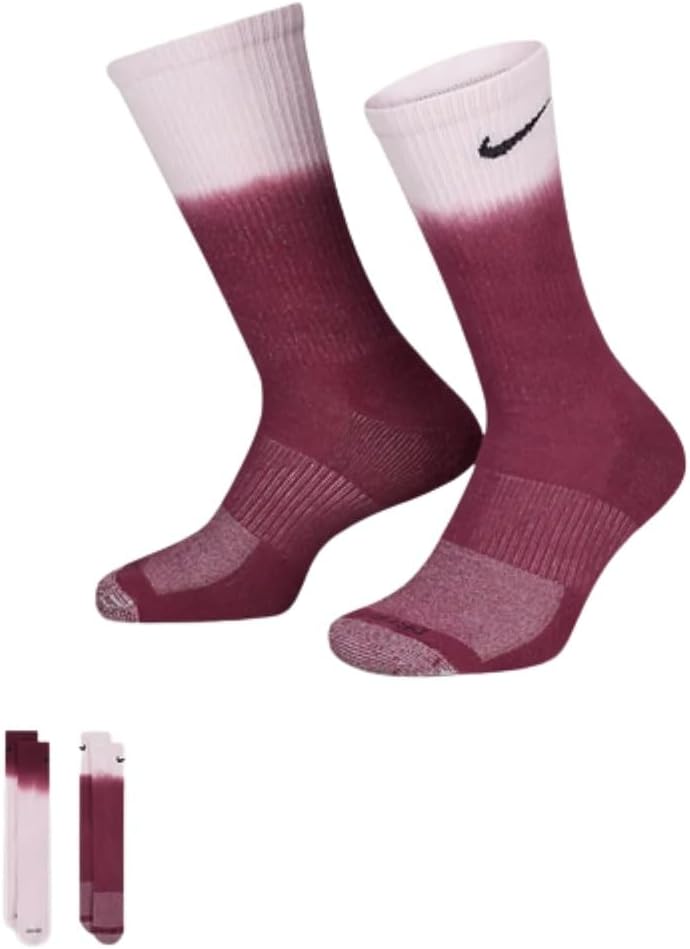 Nike Unisex Everyday Cushion Crew 2 Pack Socks