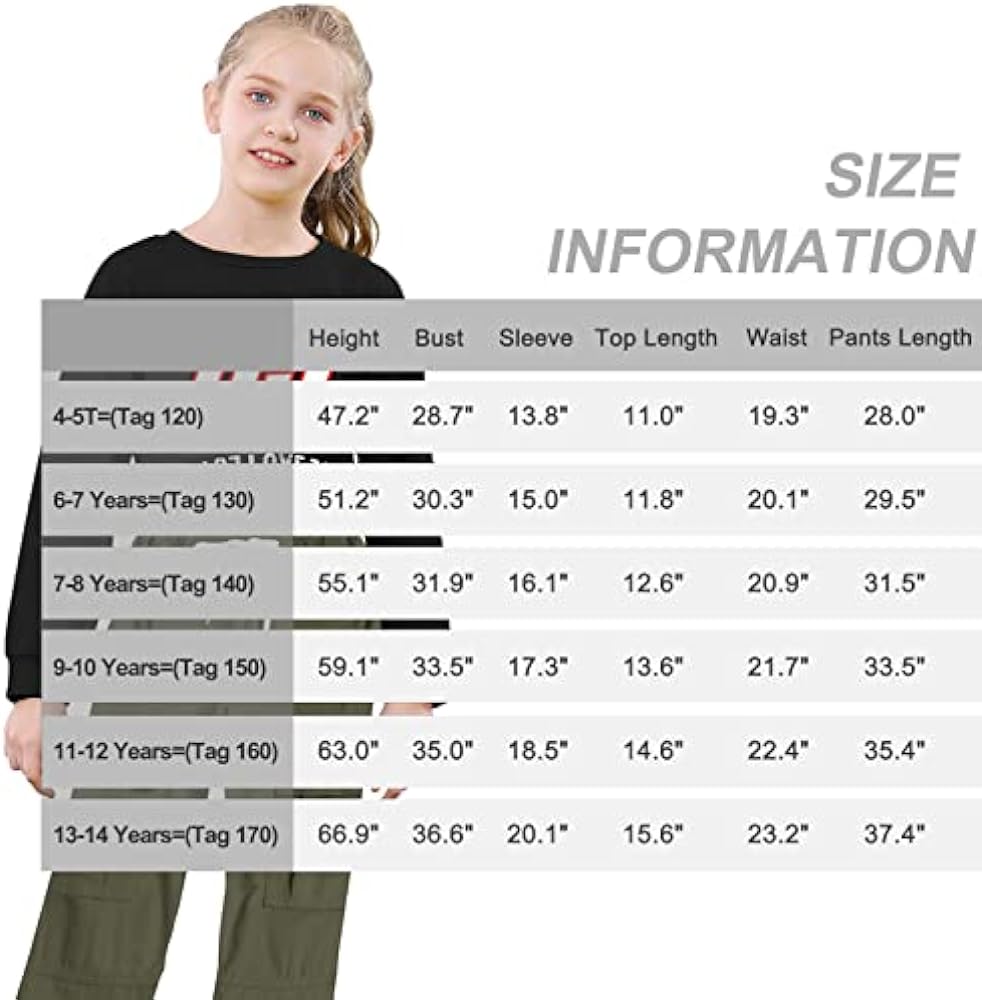 Betusline girls Outfit pants-clothing-sets