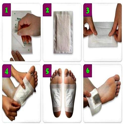 5 Boxes Kinoki Cleansing Detox Foot Pads
