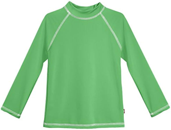 City Threads Girls' SPF50 Rash Guard Sun Swimming Tee Pool & Beach