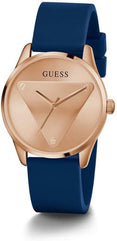 GUESS Emblem Collection Women's Analog Watch - Rose Gold Dial (GW0509L1)