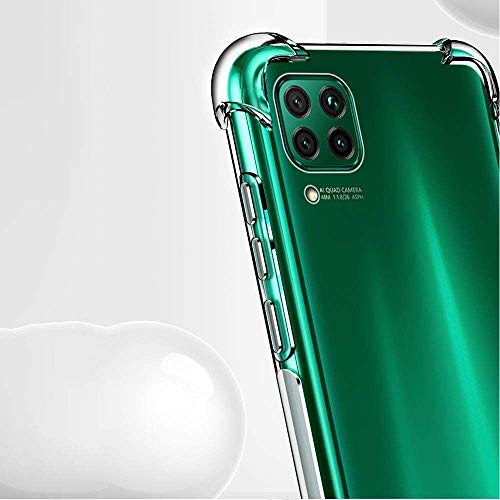 Huawei Nova 7I / Nova 6 Se / P40 Lite Case Cover Protective Shock Absorption Bumper Soft Transparent Case For Huawei Nova 7I / Nova 6 / P40 Lite Se By Nice.Store.Uae (Clear)