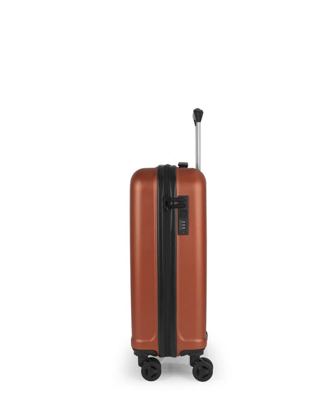 Gabol Jet Hardside Luggage on Wheels for Unisex | Ultra Lightweight ABS on with Spinner Wheels 8 (Orange, 20-Inch)
