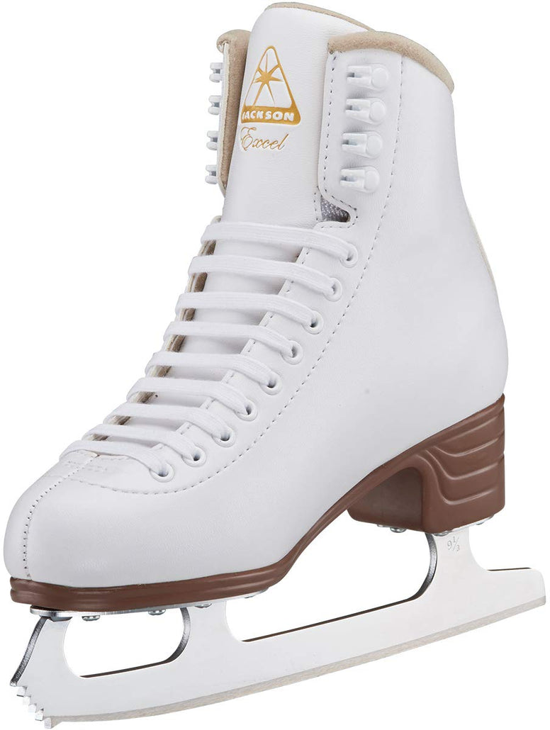 Jackson Ultima Excel Series JS1290 / JS1291 / JS1294 White, Womens and Girls Figure Ice Skates