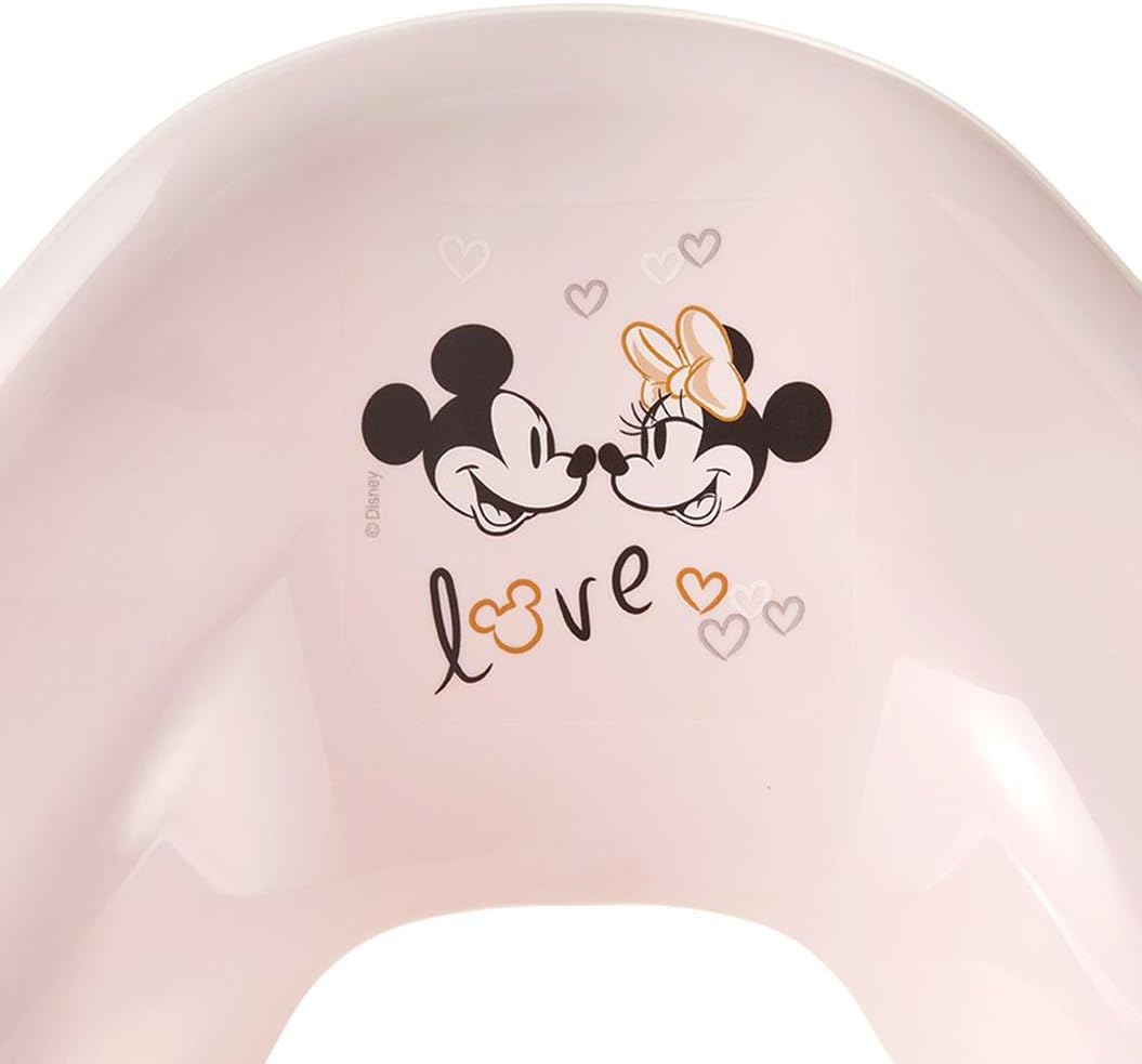 Keeeper Baby Disney-Toilet Seat W/Anti-Slip-Minnie Pink, Piece Of 1