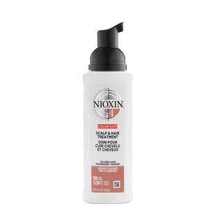 Nioxin System 4 Scalp & Hair Treatment, Color Treated Hair with Progressed Thinning, 3.4 oz