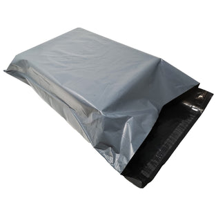 100x Grey Mailing Poly Postal Self Seal Bags 4.5 x 7 Inches (11.4 x 18.8cm) Mailing Bags Postage Packaging Assorted Mailers Posting Shipping Post Parcels Package Bags
