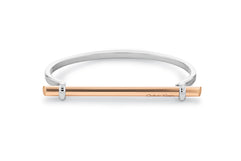 CALVIN KLEIN ELONGATED LINEAR, WOMEN's BANGLE