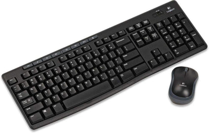 Logitech MK270 Wireless Keyboard and Mouse Combo - Keyboard and Mouse Included, 2.4GHz Dropout-Free Connection, Long Battery Life