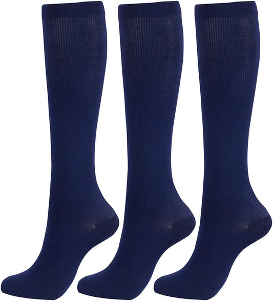 Compression Socks Women Base Layers & Compression Socks for Outdoor Sports 3Pairs