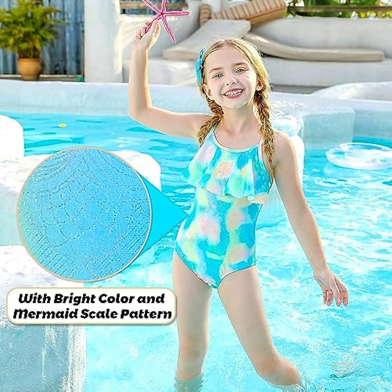 Girls Swimsuit Bathing Suit Tankini Mommy Me Two Piece One Piece Swimwear