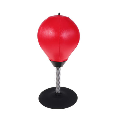 LIOOBO 1 PC Desktop Punching Bag Stress Relief Punching Ball with Strong Suction Base Kids Boxing Bag for School Home Office