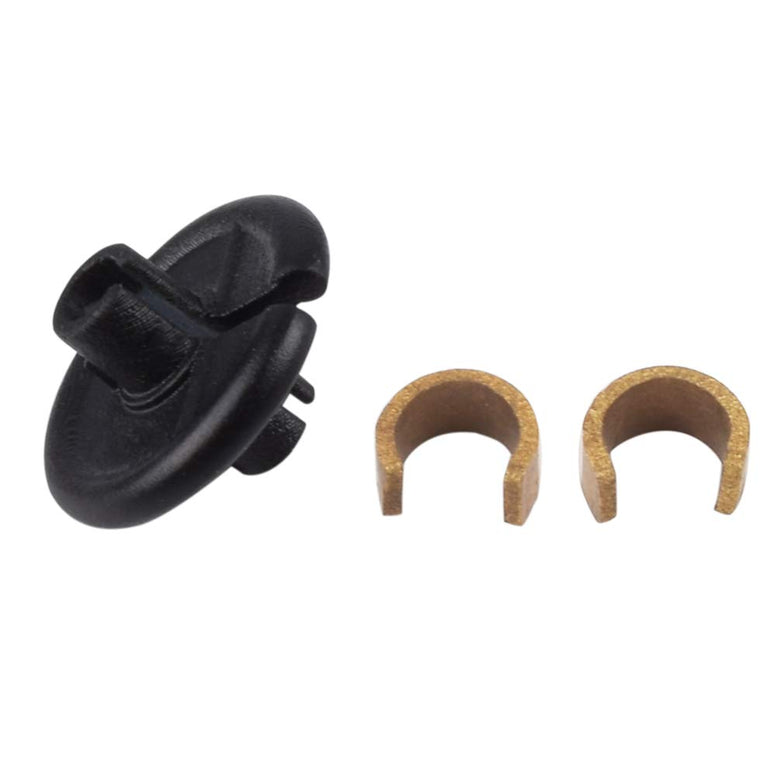 Yls Archery Slide-On Kisser Button (Pack of 2), The Ultimate Bowstring Kisser - Flexible Soft Comfort - 9/16" Diameter