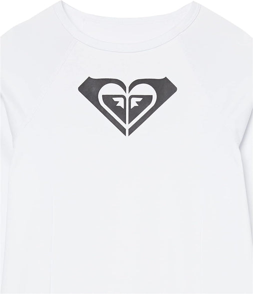 Roxy Girls Whole Hearted Long Sleeve Rashguard Set