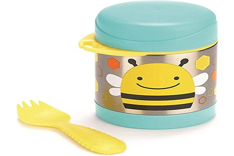 Skip Hop Insulated Baby Food Jar, Zoo, Bee