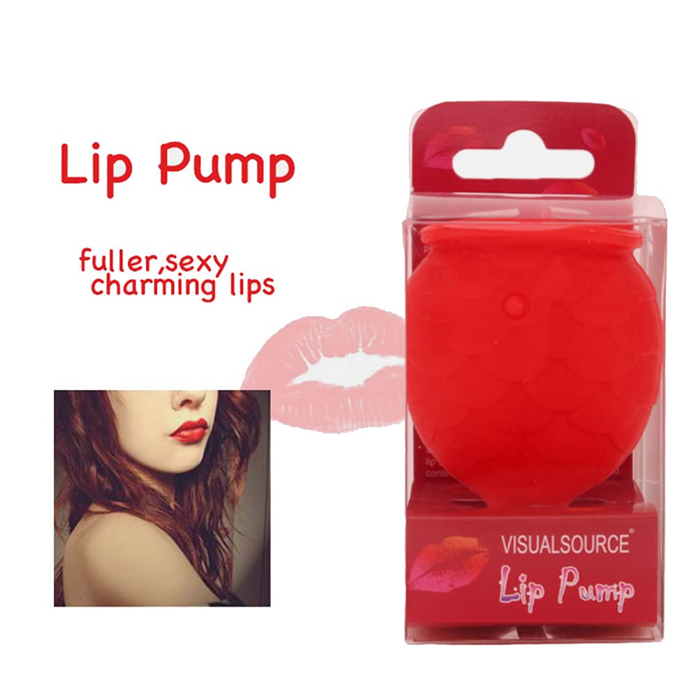 Anbane Lip Enhancement Device Fish-Shaped Lip Plumper Enhancer Full Lips, Lip Enhancement, Lip Plumper, Improving Lip Drooping for Makeup Women