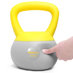 PROIRON Kettlebell PVC Soft Kettlebell Weights, Strength Training Kettlebells for Weightlifting, Conditioning, Strength & Core Training - 2KG 4KG 6KG 8KG 10KG