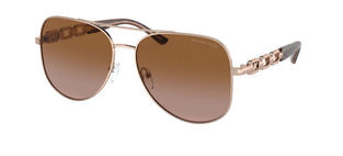 Michael Kors MK1121 Chianti Rose Gold/Brown Pink Gradient One Size, Rose Gold/Brown Pink Gradient, One size