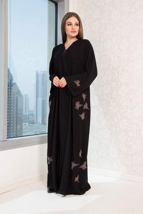 Nukhbaa premium abaya-AJ1392A-P