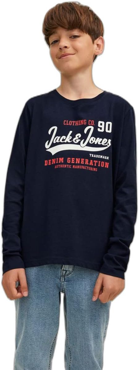 Jack & Jones Boys Logo O-Neck Junior T-Shirt (pack of 1)