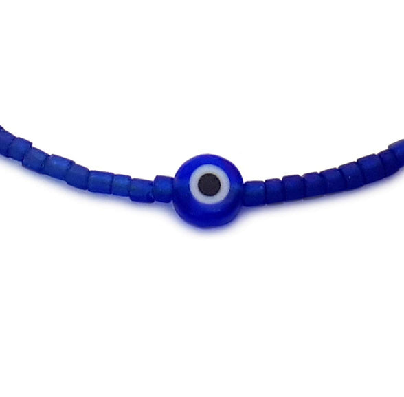 Alwan Anklet with an Evil Eye for Good Luck for Women - EE3920E