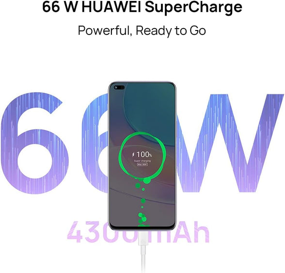 Huawei Nova 8I Smartphone 6.67" 66W Huawei Supercharge, 64Mp Ai Quad Camera, Edgeless Display, 8GB RAM + 128GB Rom, 4300 Mah, Emui 11 Starry Black, Huawei Nova 8I Starry Black, NEUmann-L22F