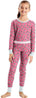 Hanes Girls' Thermal Underwear Set, One Size