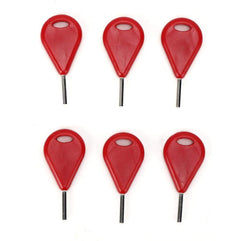 Metal 28g Lightweight Surf Fin Key, Surfboard Accessories, Surfing Equipment, With Handle Surfboard Fin Hex Key, for FCS Fins Outdoor Fun Surfing Surfboard(red)