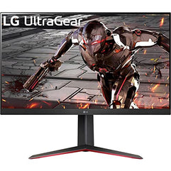 LG 32GN650 32-Inch UltraGear QHD 165Hz 1ms HDR10 Monitor with HDMI,DisplayPort,FreeSync Premium– Black