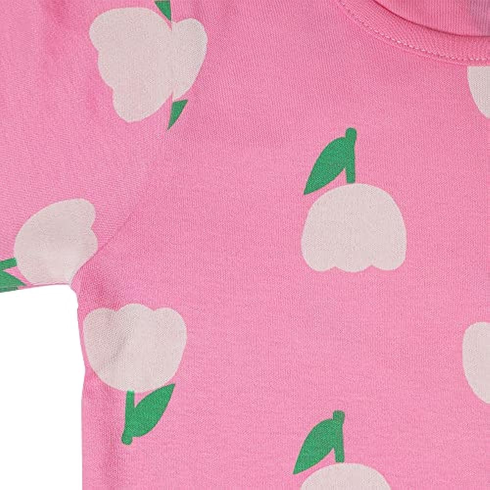 AIKO Girls AIKO-Kids Cute Pink Print Long Two Piece Pyjama Set Girls PJ set (pack of 1)