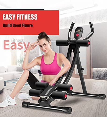 Exercise Fitness Equipment Multifunction Abdominal Machine Adjustable Beautify Waist Machine Muscle Training Abdominal Crunch Coaster Home Fitness Equipment