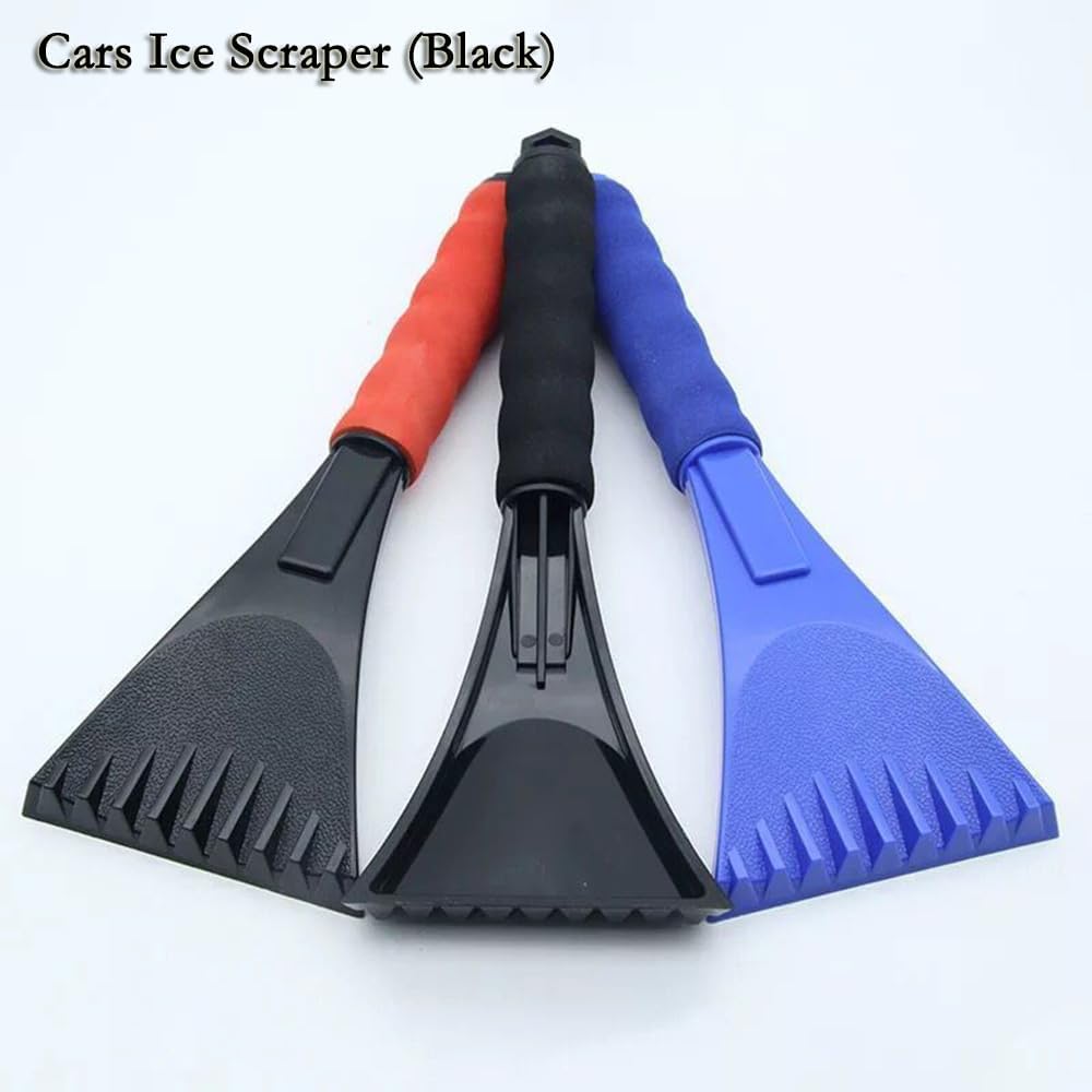 DHinkyoung Car Ice Scraper Soft Touch Handle Windscreen Scraper Reusable Car Windshield Frost & Snow Remover Windscreen Deicer for Car Truck Pickup Windshield and Window