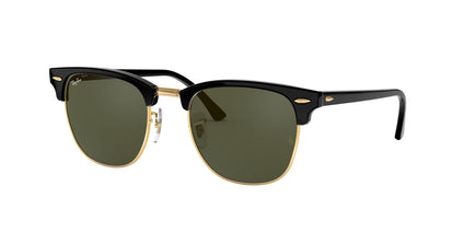 Ray-Ban RB3016f Clubmaster Low Bridge Fit Square Sunglasses