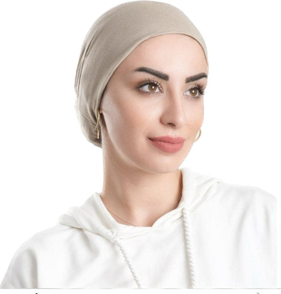 women stretchable cotton under hijab cap, bone under scarf for Muslim woman, hijab inner