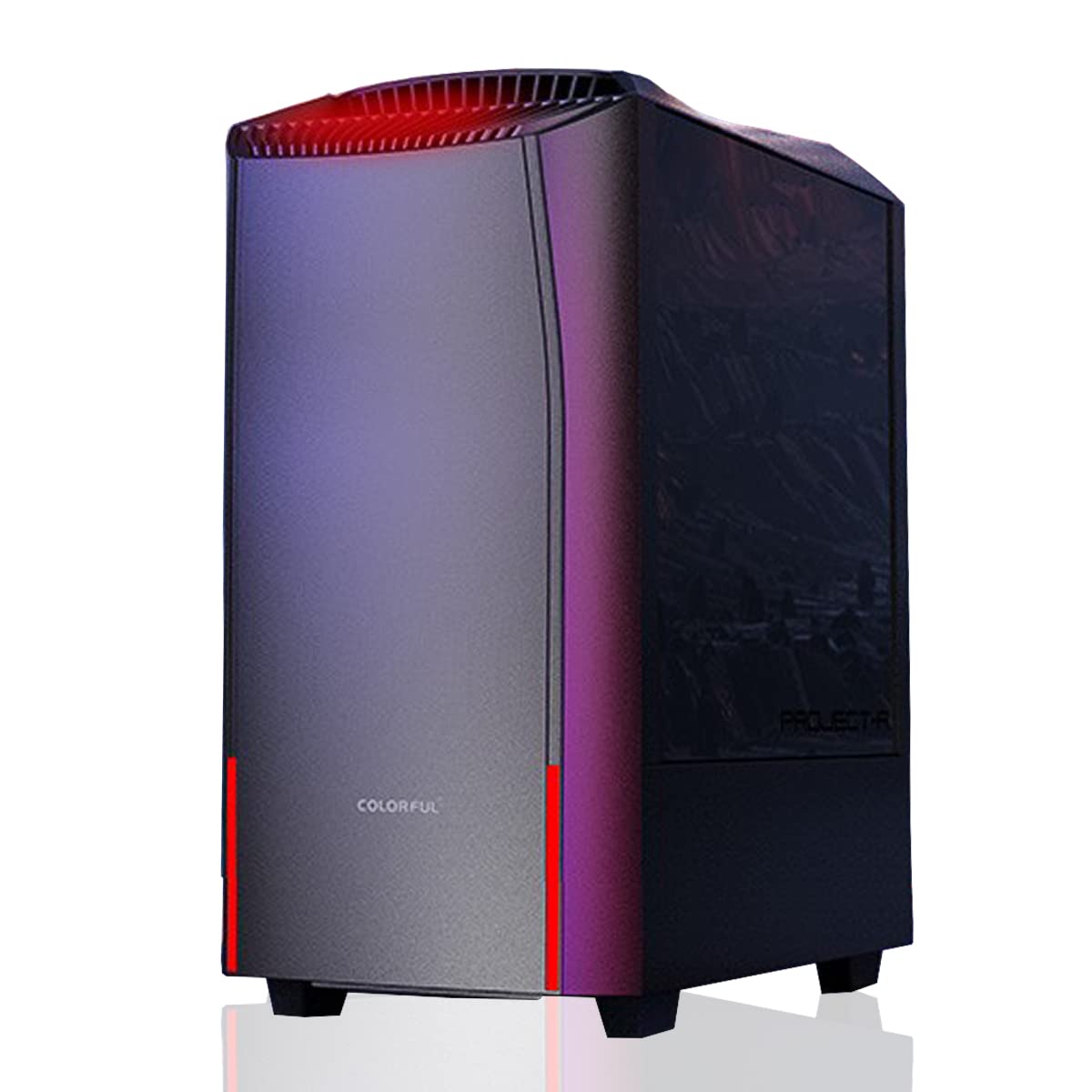 COLORFUL Desktop Computer PC, Intel Core i5-10400 up to 4.3GHz, GTX1660S 6G Graphics Card,16GB DDR4 2666MHz RAM, 500GB M.2 SSD,12cm Cool Fan,Windows 10