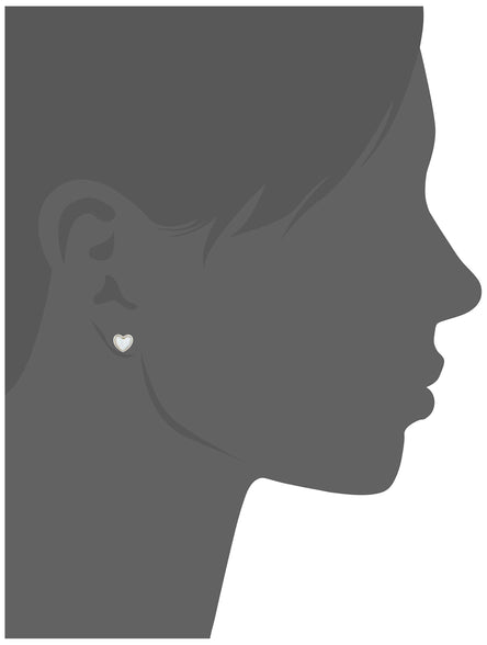 Fossil Women Silver Stud Earrings - JFS00442040