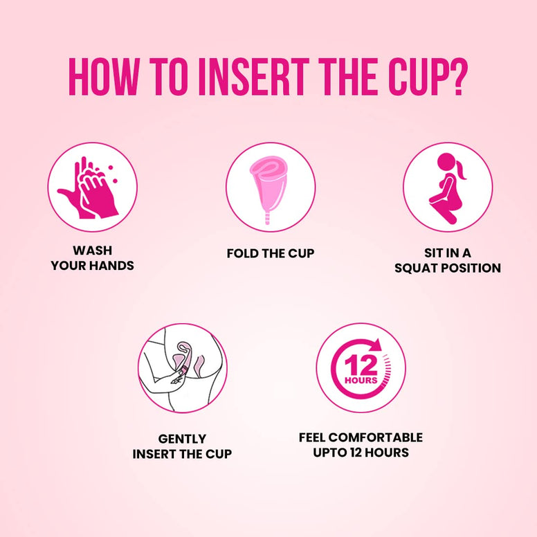everteen® Menstrual Cup for Women- 1pc (Large, 30ml) with storage pouch- 12 hours Leak-Proof Protection. Have period with no smell, no discomfort.