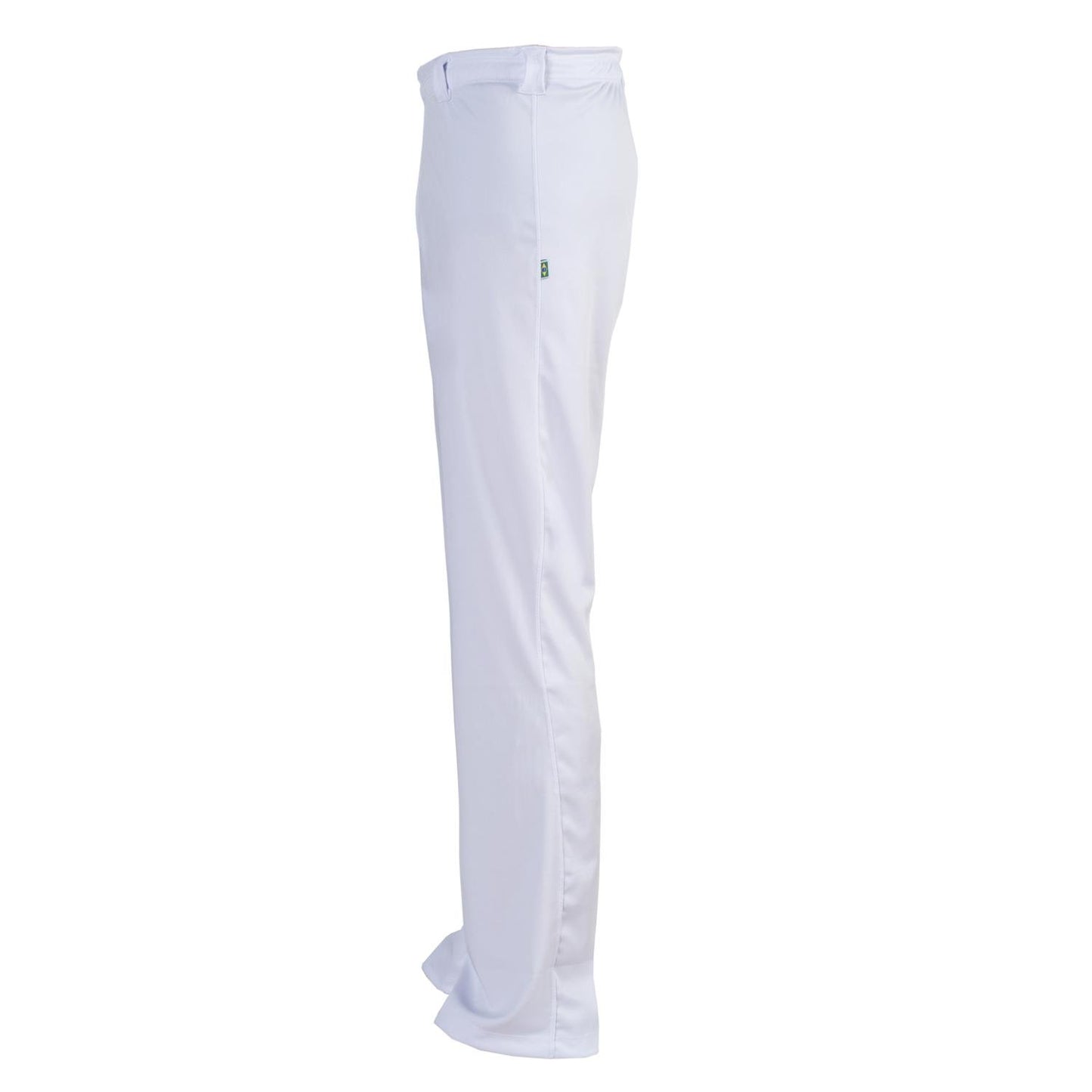 JL Sport Authentic Brazilian Capoeira Martial Arts Pants - Unisex/Children's (White) 5-6 Years