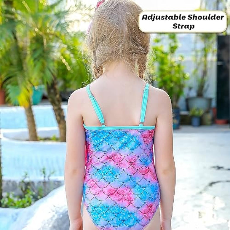 Girls Swimsuit Bathing Suit Tankini Mommy Me Two Piece One Piece Swimwear