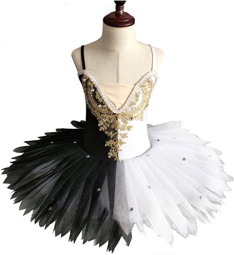 Kids' Girl's Camisole Leotard Ballet Tutu Dresses Performance Dancewear Skirts