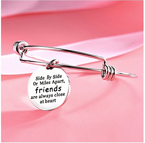 Yellow Chimes Friend Love Steel Charm Bracelet for Girls and Women