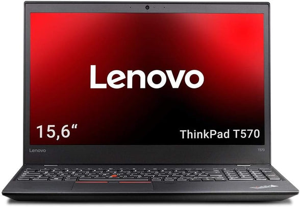 Lenovo ThinkPad T570 Renewed Business Laptop | Intel Core i5-6th Generation CPU | 8GB RAM | 256GB SSD | 15.6 inch Display | Windows 10 Pro (Renewed)