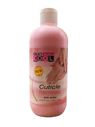 Silky Cool Nails Cuticle Remover - For A Perfect Pedicure & Manicure Treatment, Softens The Nails Cuticles & Makes Cuticles Removed Easily (Pink, 500ml)
