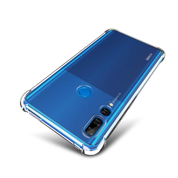 Case For Huawei Y9 Prime 2019 Case, [Super-Slim][Reinforced Corners] Advanced Shock-Absorbent Scratch-Resistant Transparent Tpu Cover - Clear