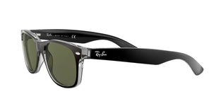 Ray-Ban Rb2132 Womens Wayfarer Sunglasses, Lens Color : Green, Size : 55 mm