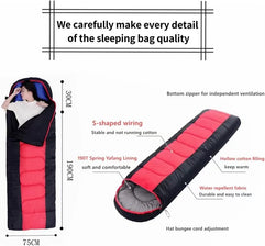 COOLBABY Extra Wide Sleeping Bag - Lightweight Waterproof Warm Adult Camping Sleeping Bag With Compression Bag For Outdoor Camping Hiking And Travel