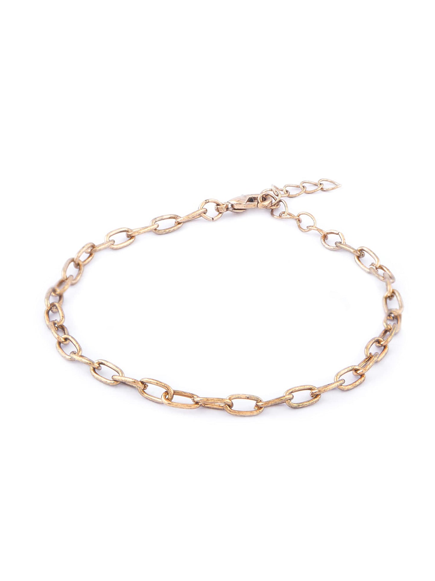 Zaveri Pearls Set Of 8 Gold & Rose Gold Contemporary Bracelets-Zpfk10547