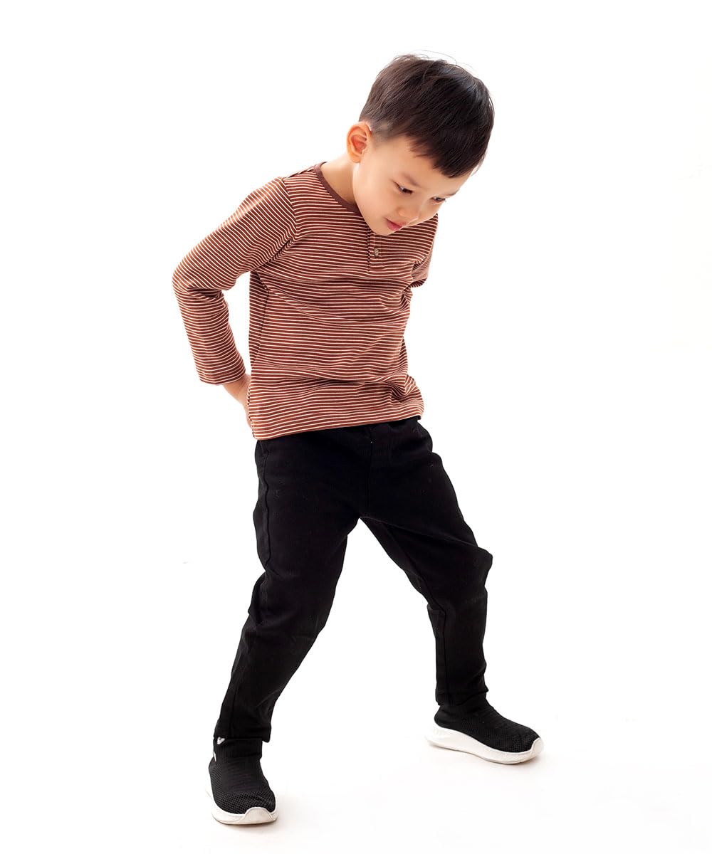 Enfants Chéris Toddler Henley Shirt Boys Long Sleeve Shirts 2-7 Years